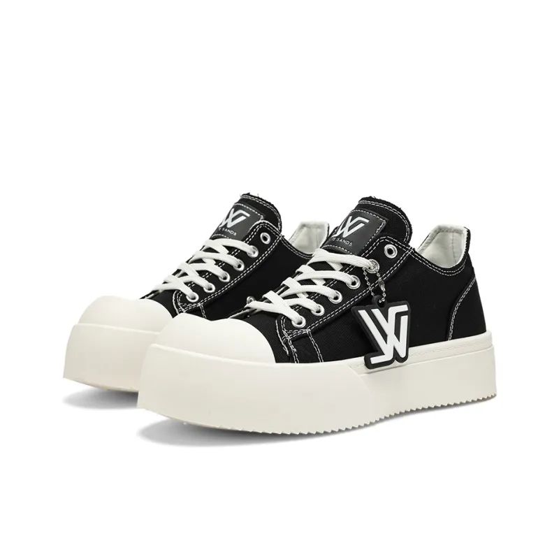 White Sands Skateboard Shoes Men's Black-3