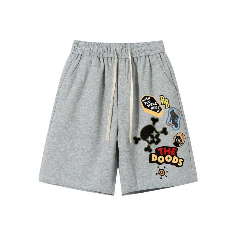 FONDLOOK Casual Shorts Unisex-4