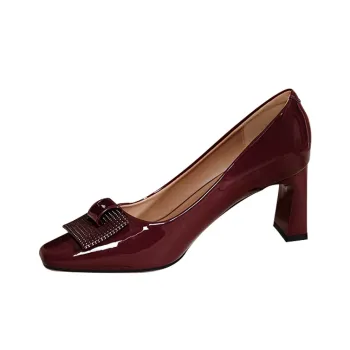 MCKP Chunky Heel High Heels Women's