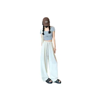 Flowers In Water Casual Pants Women's
