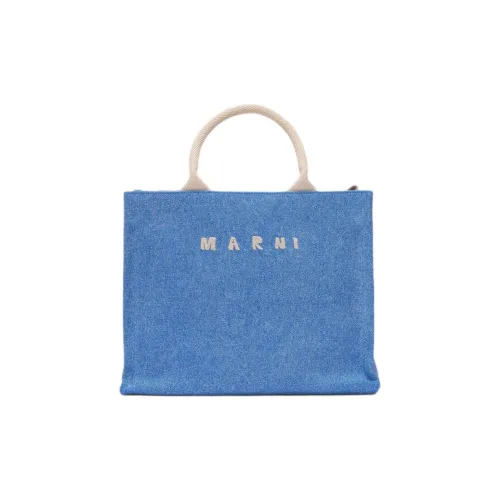MARNI Fabric Handbag Trumpets Women's Blue
