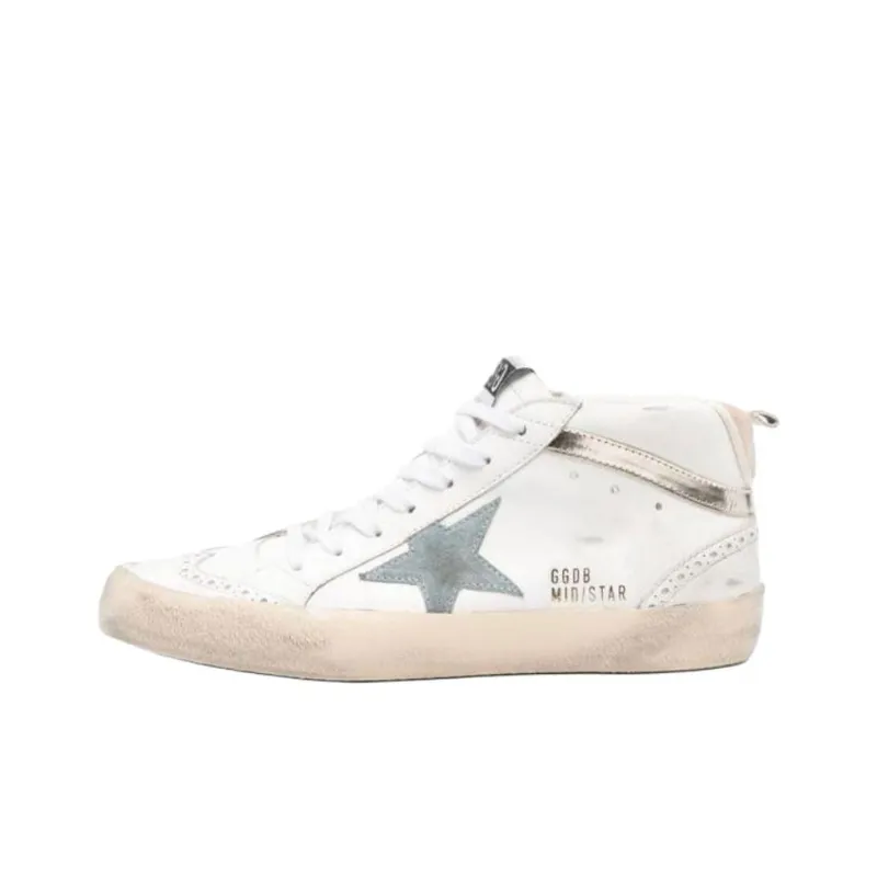 Golden Goose Low Top Skateboard Shoes Women's White-0