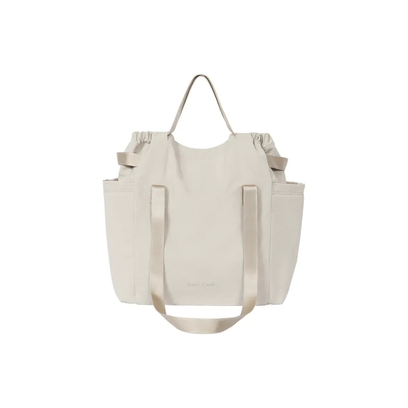 CLOUT CLOUD Nylon Tote One Shoulder Handbag Medium Size Women's Multicolor-1