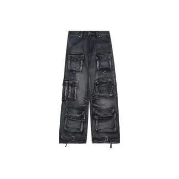 T IRA Jeans Unisex Black