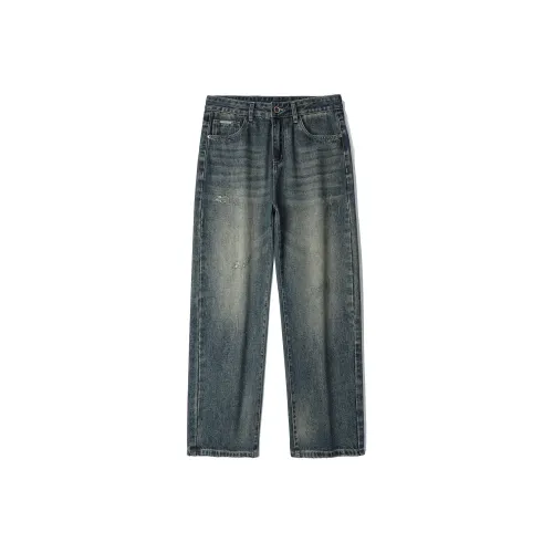 SNOW FLYING Jeans Women's Light Gray Blue