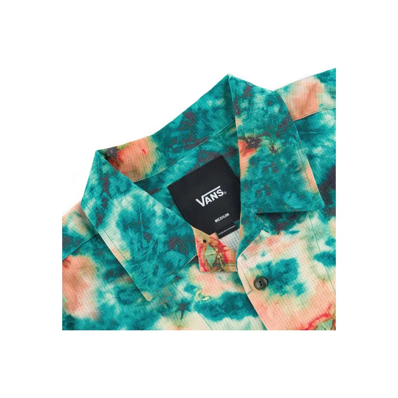 Vans SHIRT SS Shirt Men's Green-4