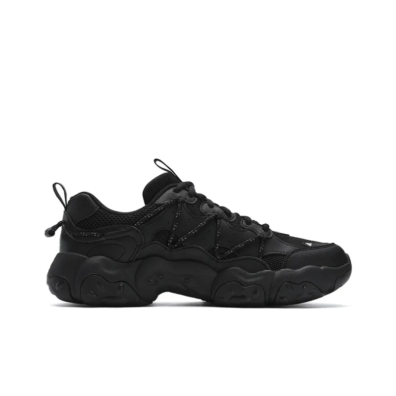 FILA FLUID 6 Low Top Casual Shoes Men's Black-1