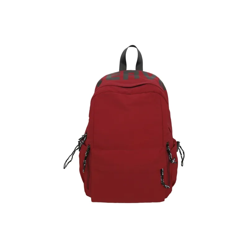 BRABOSTON Nylon Backpack Unisex Black/Red/Coffee/Blue/White-5