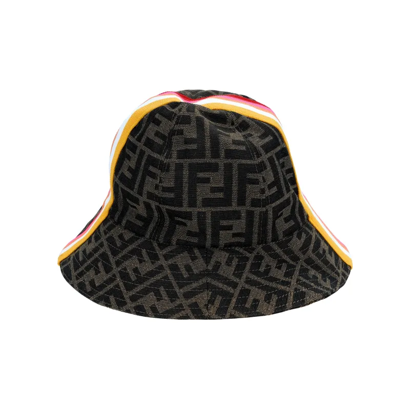 FENDI FF pattern Bucket Hat-2