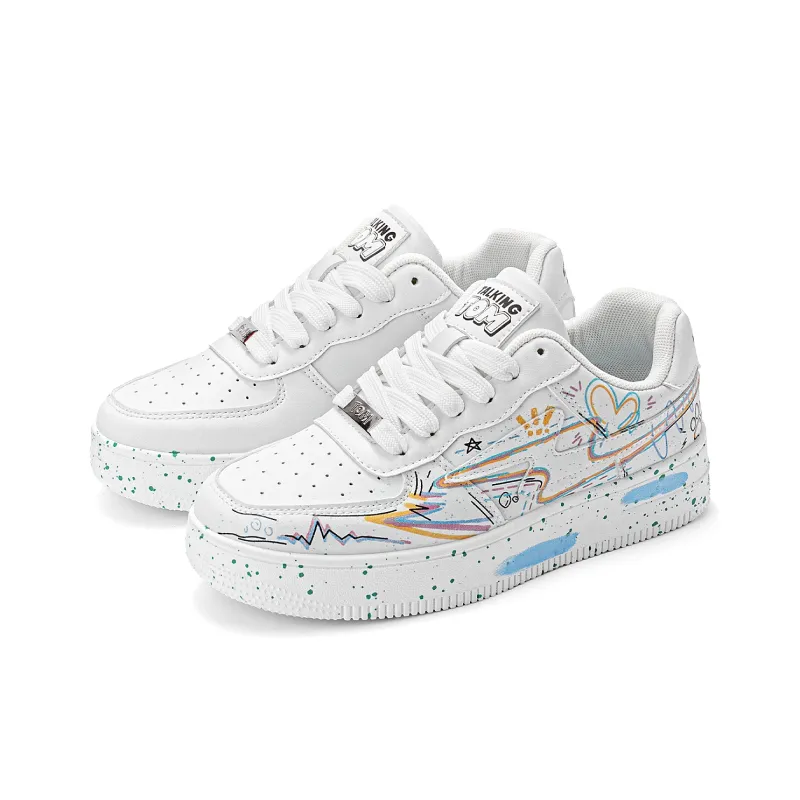 TALKING TOM Coverage Breathable Low Top Skateboard Shoes Unisex-11