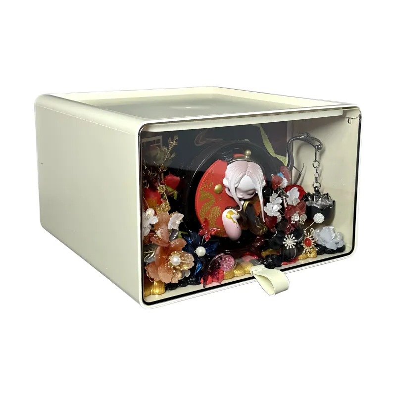 [Set Scenery & Resculpt] POP MART Skullpanda Duyu Guan Zhong Jing Collection, Beyond The Bone Hang Tag Box 15cm-1