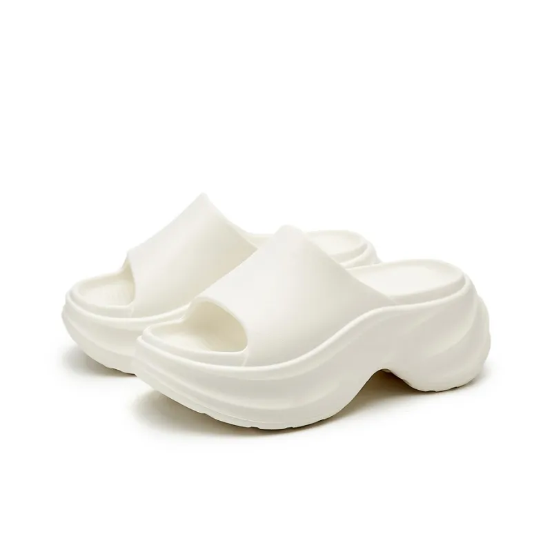 Mulinsen Cut Out Slip Resistant Abrasion Resistant Slide Slippers Women's-9