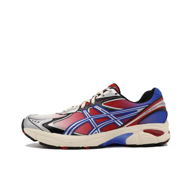 KITH X Marvel Super Villains x Asics GT-2160 Anti-Slip Wear-Resistant Low-Top Casual Running Shoes Unisex Black Blue-2