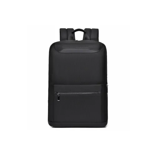 OUZIHUANG Oxford Backpack Regular Men's Black/Gray