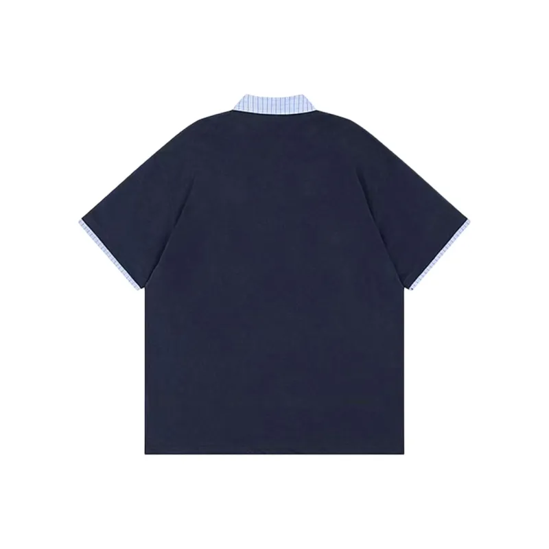 JIMI&JONS Polo Shirts Unisex Navy Blue-1
