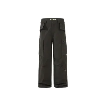 Jeep Outdoor Casual Cargo Pants Unisex Dark Gray