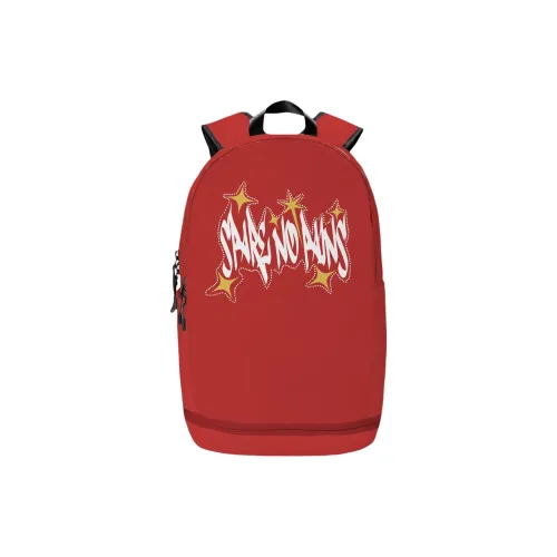 Spare No Pains. Polyester Backpack Regular Unisex Multicolor