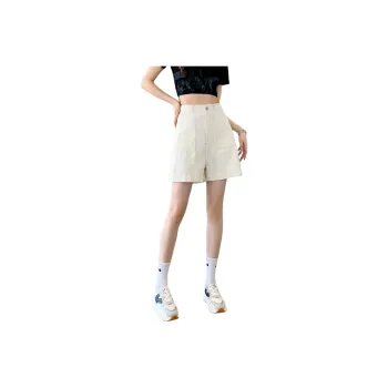 SITOL Denim Shorts Women's White