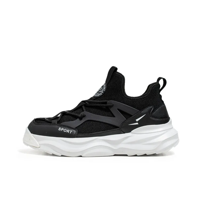 BINGO DUCK Coverage Mid Top Chunky Sneakers Men's-0