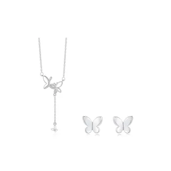 Barbie S925 Silver Stud Earrings Women's