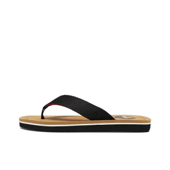 QIUTEXIONG Rubber Sole Odor Resistant Flip Flops Men's