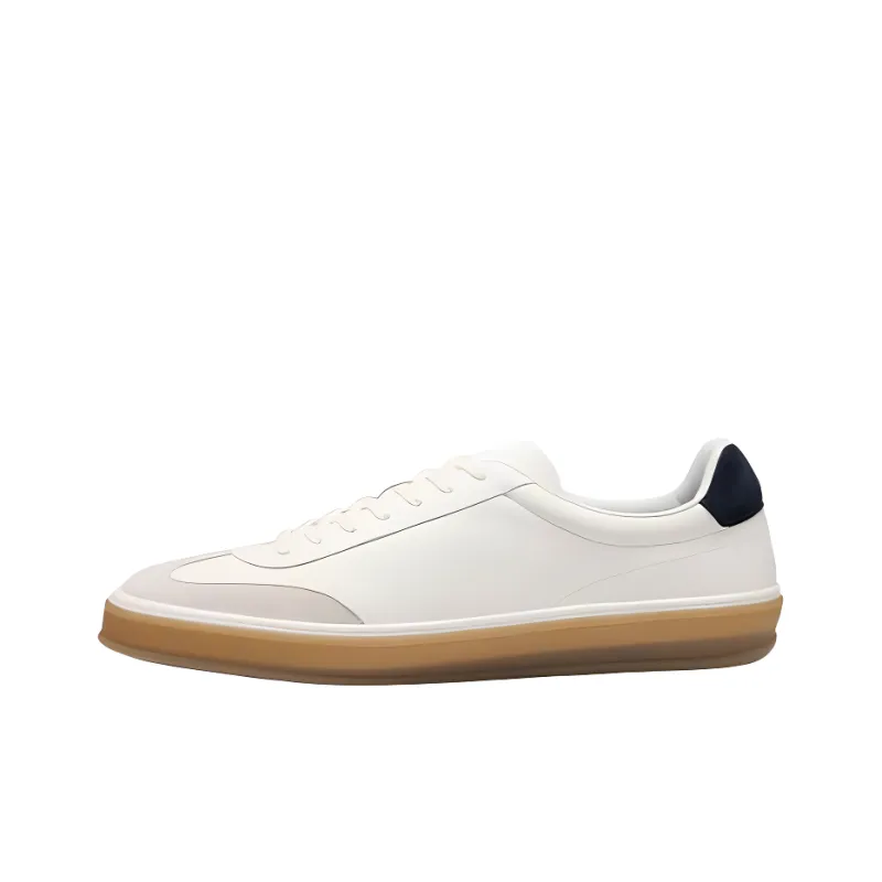 HUGO BOSS Low Top Skateboard Shoes Men's White-0