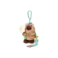 Little White Flower-Light Brown Groundhog