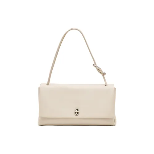 MARC JACOBS Leather Shoulder Bag Tubas Women's Cloud White