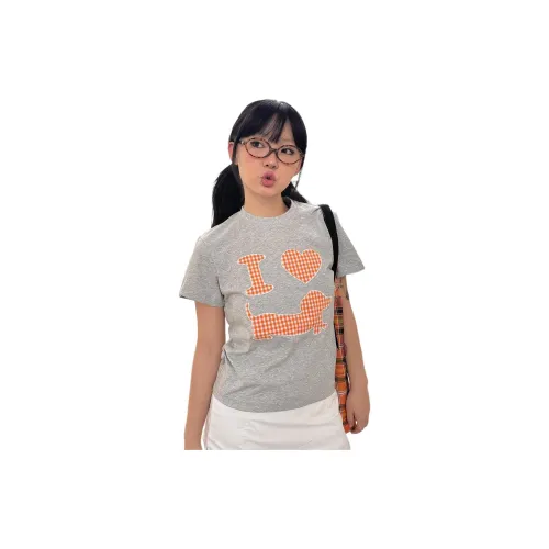 LOCAL ALIENS T Shirts Women's Heather Gray