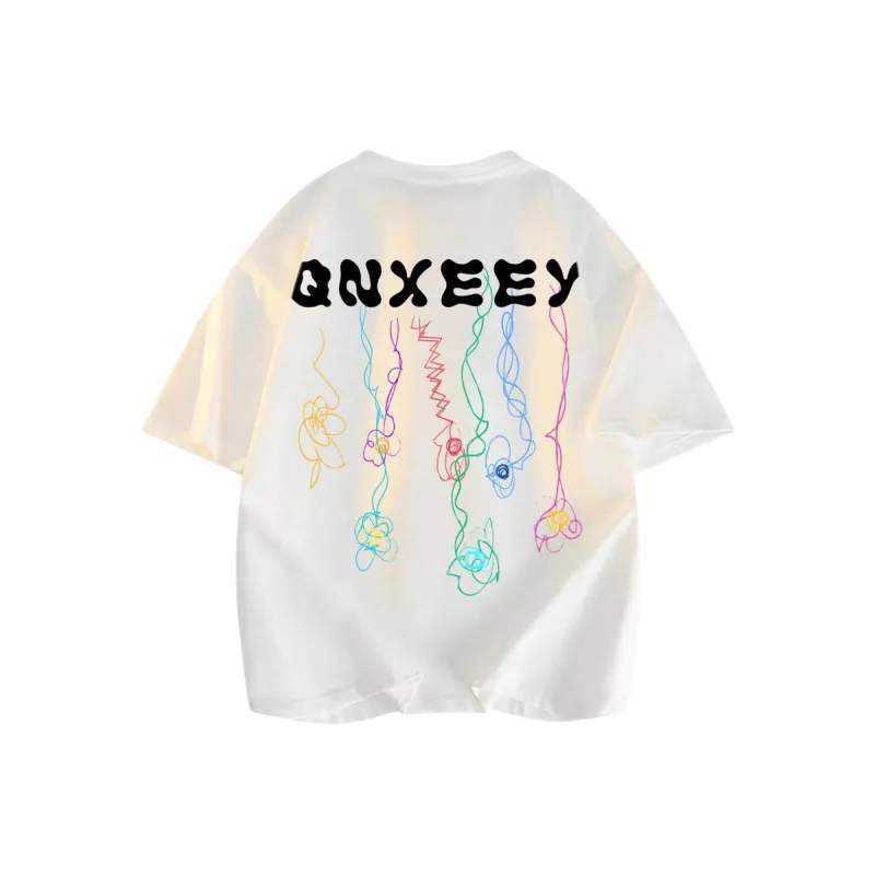 Qnxeey T Shirts Unisex-5
