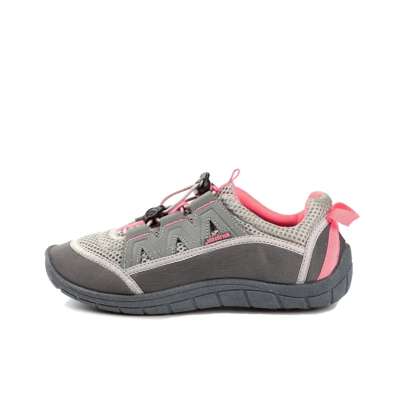 NORTHSIDE Cushioning, Wear Resistant Low Top Hiking Shoes Women's Gray Orange-0