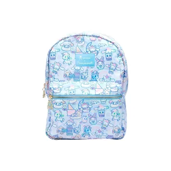 Sanrio Tokidoki, The Playful And Charming Character, Collaboration Polyester Backpack Mini Women's Blue