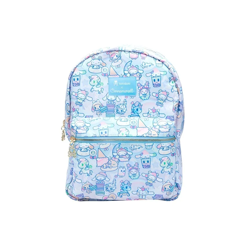 Sanrio Tokidoki, The Playful And Charming Character, Collaboration Polyester Backpack Mini Women's Blue-0