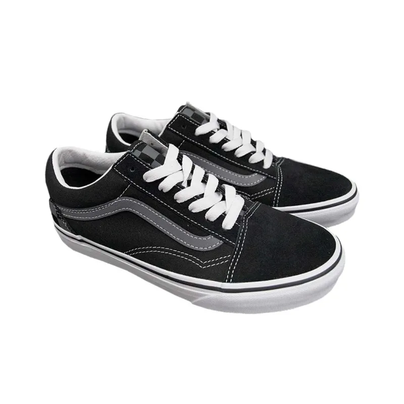 Old Skool Vans 'Logo Check Black White'-2