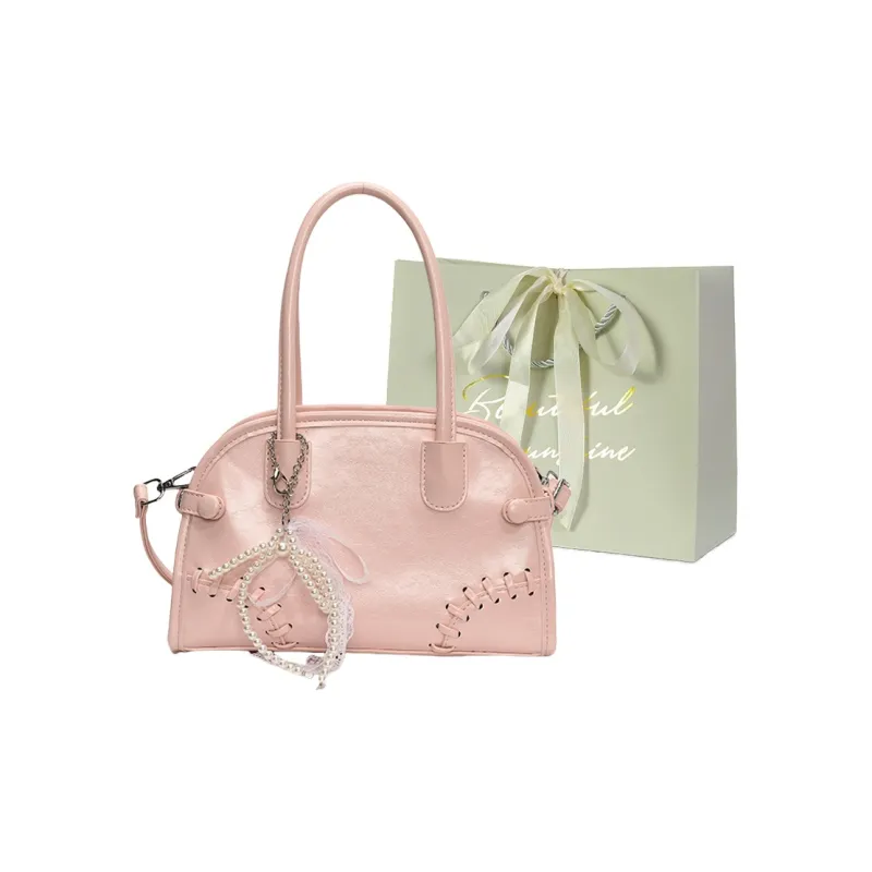 JIANGLIDA PU Handbag Women's White/Blue/Pink-8