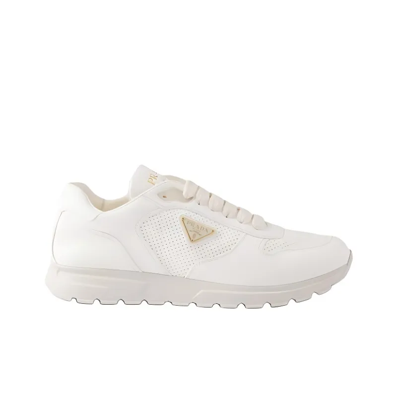 PRADA Prax 2.0 Low Top Casual Shoes Women's Ivory White-1