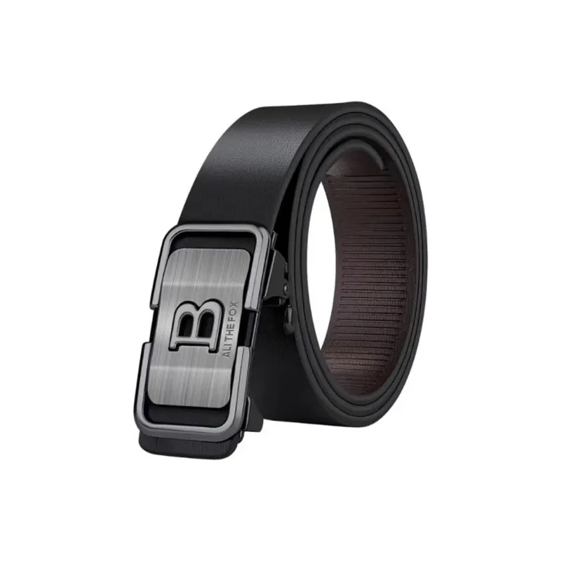 ALI THE FOX Cow Leather Belts Unisex 3.3CM-0
