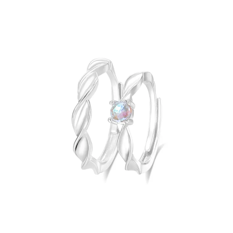 Muyan Colored Glaze Rings Unisex-0