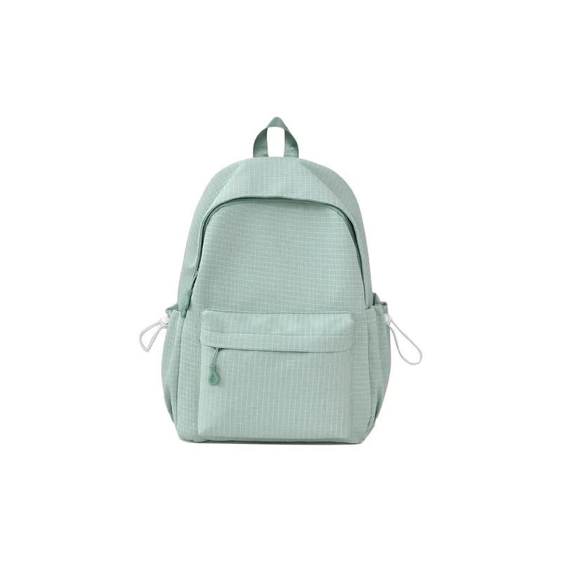 AIBAG Nylon Backpack Unisex White/Black/Pink/Green/Blue-17