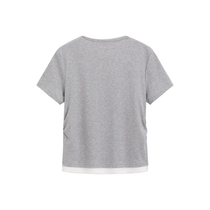 GAP T Shirts Women's Light Gray-1