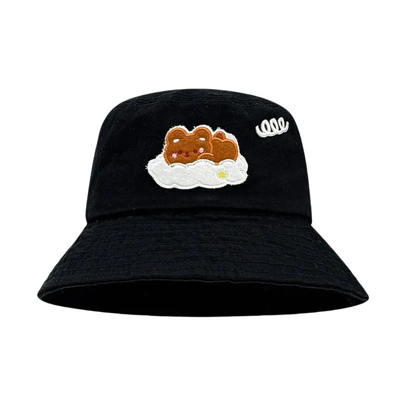 PLAN IN Cotton Bucket Hats Unisex-14