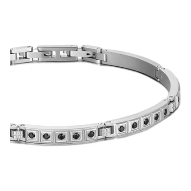 BROSWAY Titanium Steel Bracelets Men's Silver-1