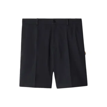 Burberry SS25 Casual Shorts Men's Marine Blue