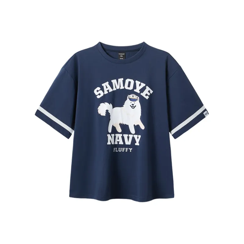 WAYNEXZAVIER T Shirts Men Blue-0