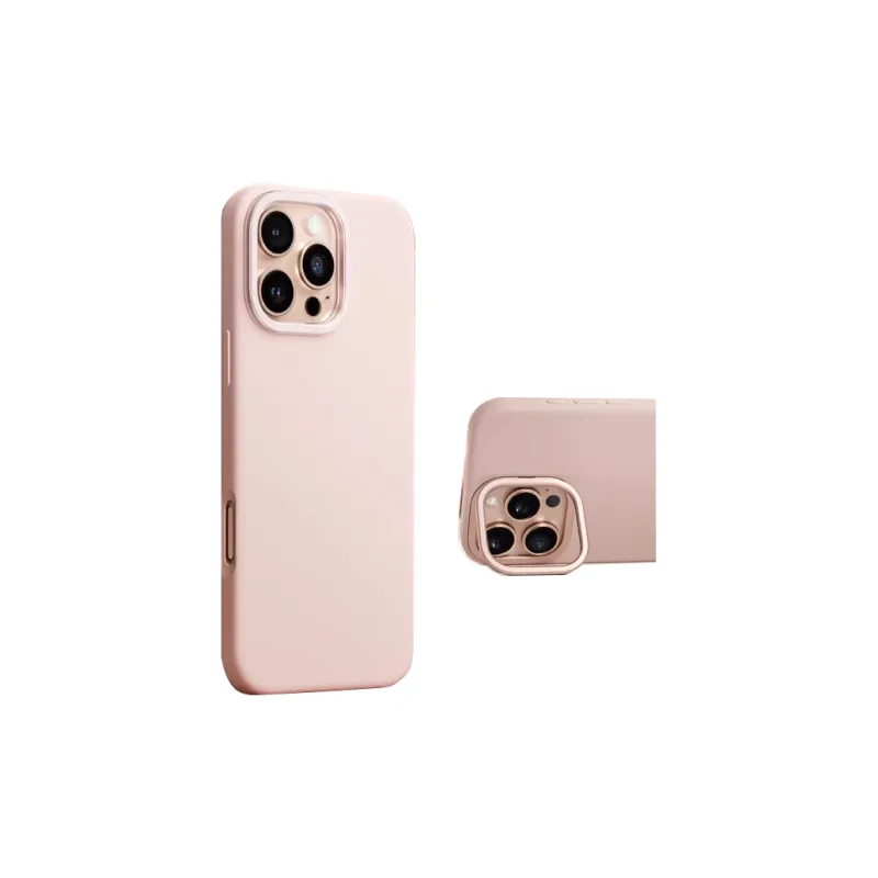 TORRAS Silicone Material Extra Thin Anti Fingerprint Phone Cases Compatible With IPhone 16/15/Pro Max/Pro Solid Color-18