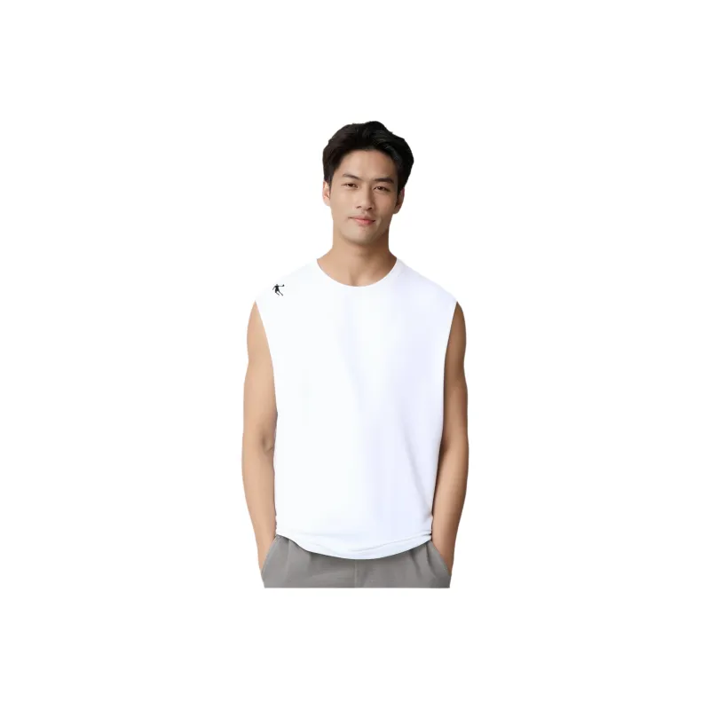 QIAODAN Men's Training Series Tank Top Men's Jordan White-2