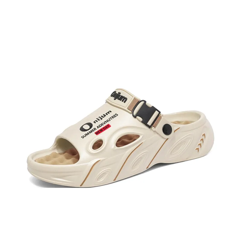 Budding Bear EVA Slip Resistant Odor Resistant Abrasion Resistant Slide Slippers Unisex-6