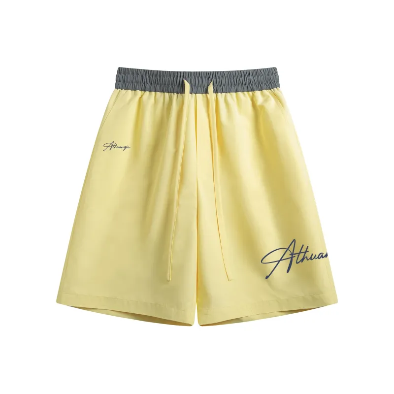HUANQIU Casual Shorts Unisex-15