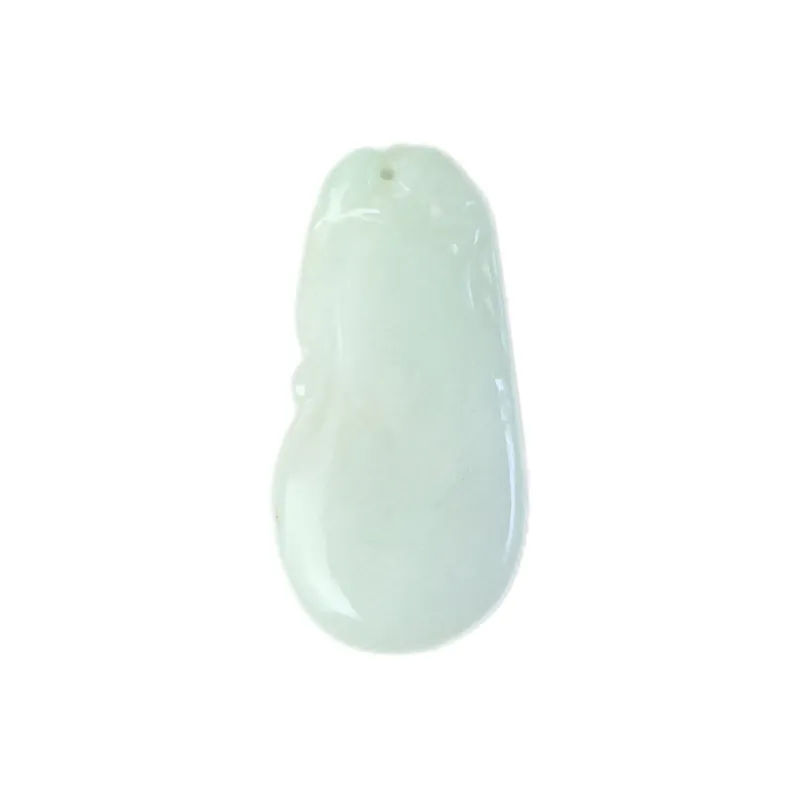 South Asia Bean Type Jadeite Pendants Unisex-0