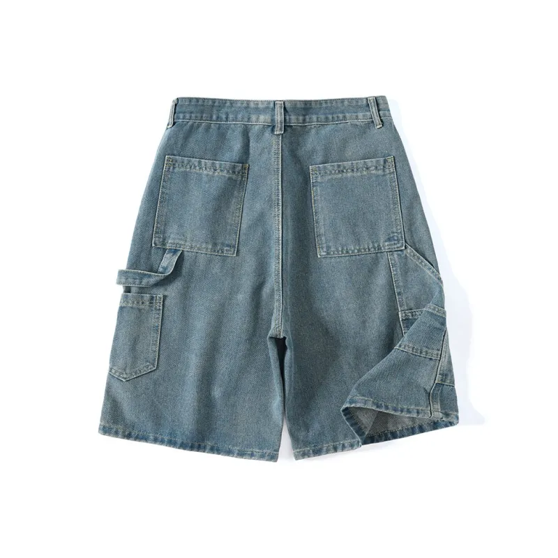 MIIOW Trendy Party Collection Cooling Summer Collection Denim Shorts Unisex-1